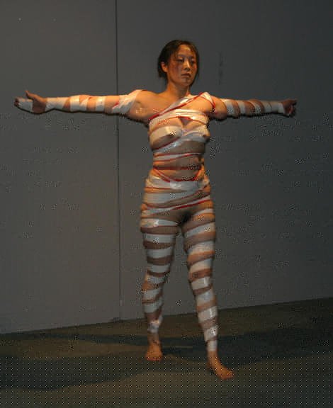 by: He Cheng Yao, Out of the Box - Exhibition 2007, installation view