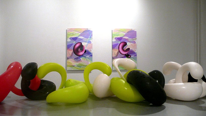 Bloblove - installation view